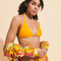 Vilebrequin Women Triangle Bikini Top Plumetis 11 Vilebrequin Women Triangle Bikini Top Plumetis -Outdoor Beach & Swimwear OULH3G79 172 supp2 3920x3920 1