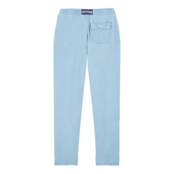 Vilebrequin Men Linen Pants Solid Mineral Dye -Outdoor Beach & Swimwear PACH3U10 299 back 3920x3920 1