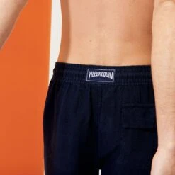 Vilebrequin Men Linen Pants Solid -Outdoor Beach & Swimwear PACP613P 390 supp3 3920x3920 1