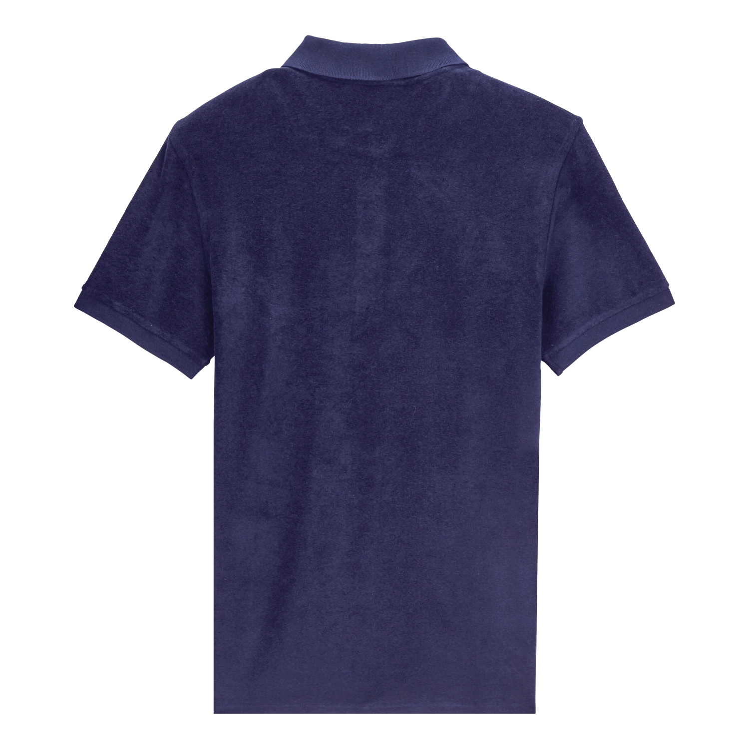 Vilebrequin Men Terry Cloth Polo Shirt Solid 4 Vilebrequin Men Terry Cloth Polo Shirt Solid - Image 2