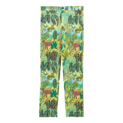 Vilebrequin Men Printed Linen Pants Jungle Rousseau