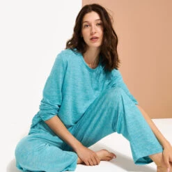 Vilebrequin Unisex Linen Pants Solid -Outdoor Beach & Swimwear PIEU2O00 374 supp4 3920x3920 1