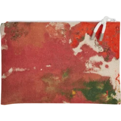 Unisex Linen Beach Pouch Gra - Vilebrequin X John M Armleder -Outdoor Beach & Swimwear PKXH2U11 987 back 3920x3920 1