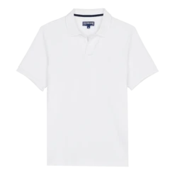 Vilebrequin Men Organic Cotton Pique Polo Shirt Solid