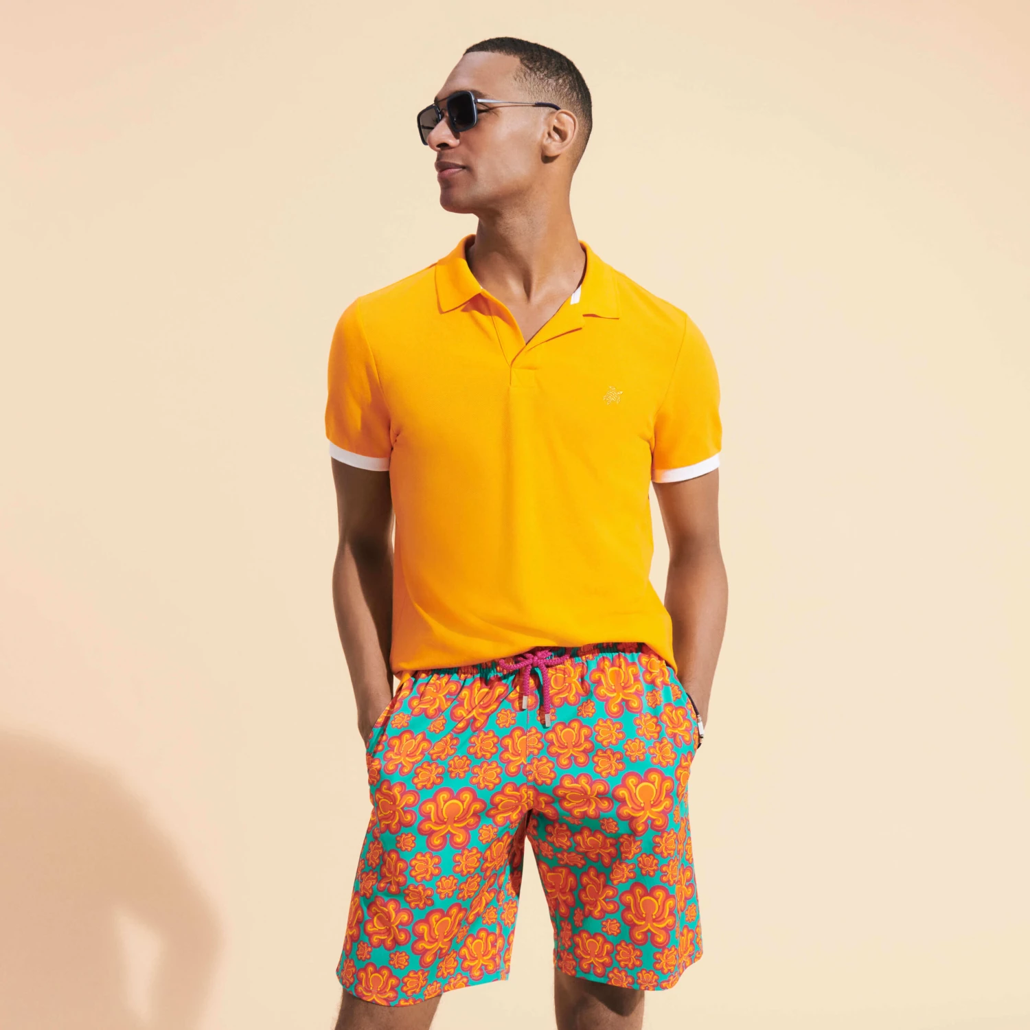 Vilebrequin Men Cotton Pique Polo Shirt Solid 8 Vilebrequin Men Cotton Pique Polo Shirt Solid - Image 6