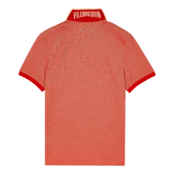 Vilebrequin Men Cotton Changing Color Pique Polo Shirt 9 Vilebrequin Men Cotton Changing Color Pique Polo Shirt -Outdoor Beach & Swimwear PLNU3N02 201 back 3920x3920 1