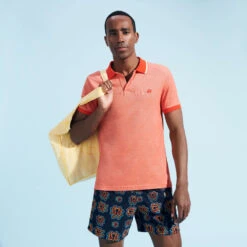Vilebrequin Men Cotton Changing Color Pique Polo Shirt 13 Vilebrequin Men Cotton Changing Color Pique Polo Shirt -Outdoor Beach & Swimwear PLNU3N02 201 supp2 3920x3920 1