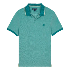 Vilebrequin Men Cotton Changing Color Pique Polo Shirt