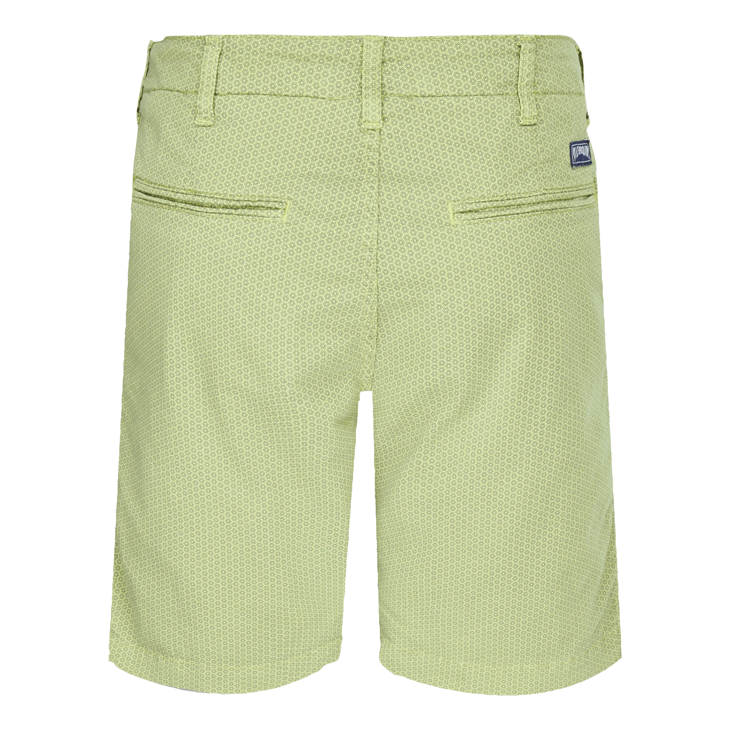 Vilebrequin Men Cotton Printed Bermuda Shorts Micro Flower 4 Vilebrequin Men Cotton Printed Bermuda Shorts Micro Flower - Image 2