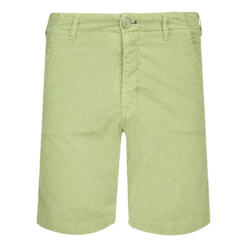 Vilebrequin Men Cotton Printed Bermuda Shorts Micro Flower