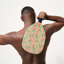 Wooden Beach Paddles Tortues Rainbow Multicolor - Vilebrequin X Kenny Scharf -Outdoor Beach & Swimwear PPGH2954 000 frontworn 3920x3920 1