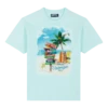 Vilebrequin Cotton Men T-shirt Holidays Signpost 2 Vilebrequin Cotton Men T-shirt Holidays Signpost -Outdoor Beach & Swimwear PTSU3P97 373 front 3920x3920 1