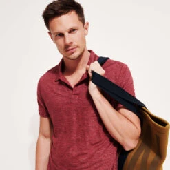 Vilebrequin Men Linen Jersey Polo Shirt Solid 15 Vilebrequin Men Linen Jersey Polo Shirt Solid -Outdoor Beach & Swimwear PYRE9O00 254 supp3 3920x3920 1