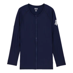 Vilebrequin Men Long Sleeves Zipper Rashguard Solid