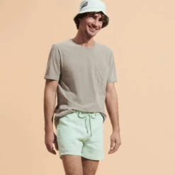 Vilebrequin Men Linen Bermuda Shorts Mineral Dye -Outdoor Beach & Swimwear RRYH3U10 452 supp1 3920x3920 1