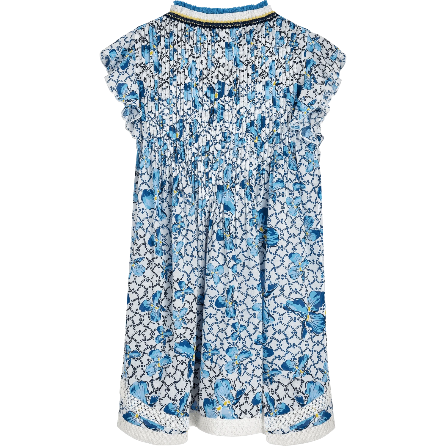 Girls Mini Dress Iris Lace- Vilebrequin X Poupette St Barth 4 Girls Mini Dress Iris Lace- Vilebrequin X Poupette St Barth - Image 2