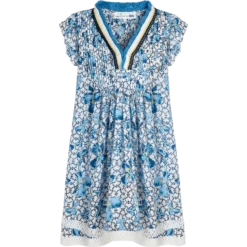 Girls Mini Dress Iris Lace- Vilebrequin X Poupette St Barth