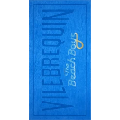 Unisex Beach Towel Gradient Embroidered Logo - Vilebrequin X The Beach Boys