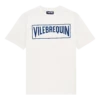 Men Cotton T-Shirt Vilebrequin Logo Flocked -Outdoor Beach & Swimwear SOAC3P75 003 front 3920x3920 1
