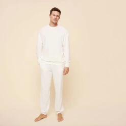 Vilebrequin Unisex Terry Sweatshirt Solid -Outdoor Beach & Swimwear SWEC3Q02 052 supp2 3920x3920 1