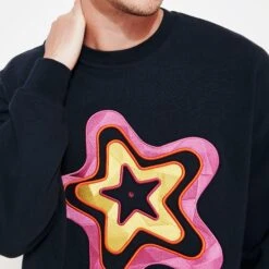 Vilebrequin Men Cotton Sweatshirt Stars Gift -Outdoor Beach & Swimwear SWEC3S24 390 supp3 3064x3064 1