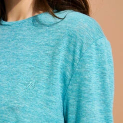 Vilebrequin Unisex Linen Long Sleeves T-shirt Solid -Outdoor Beach & Swimwear TALU2O00 374 supp4 3920x3920 1