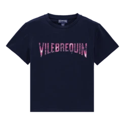 Vilebrequin Boys Cotton T-Shirt Hypno Shell