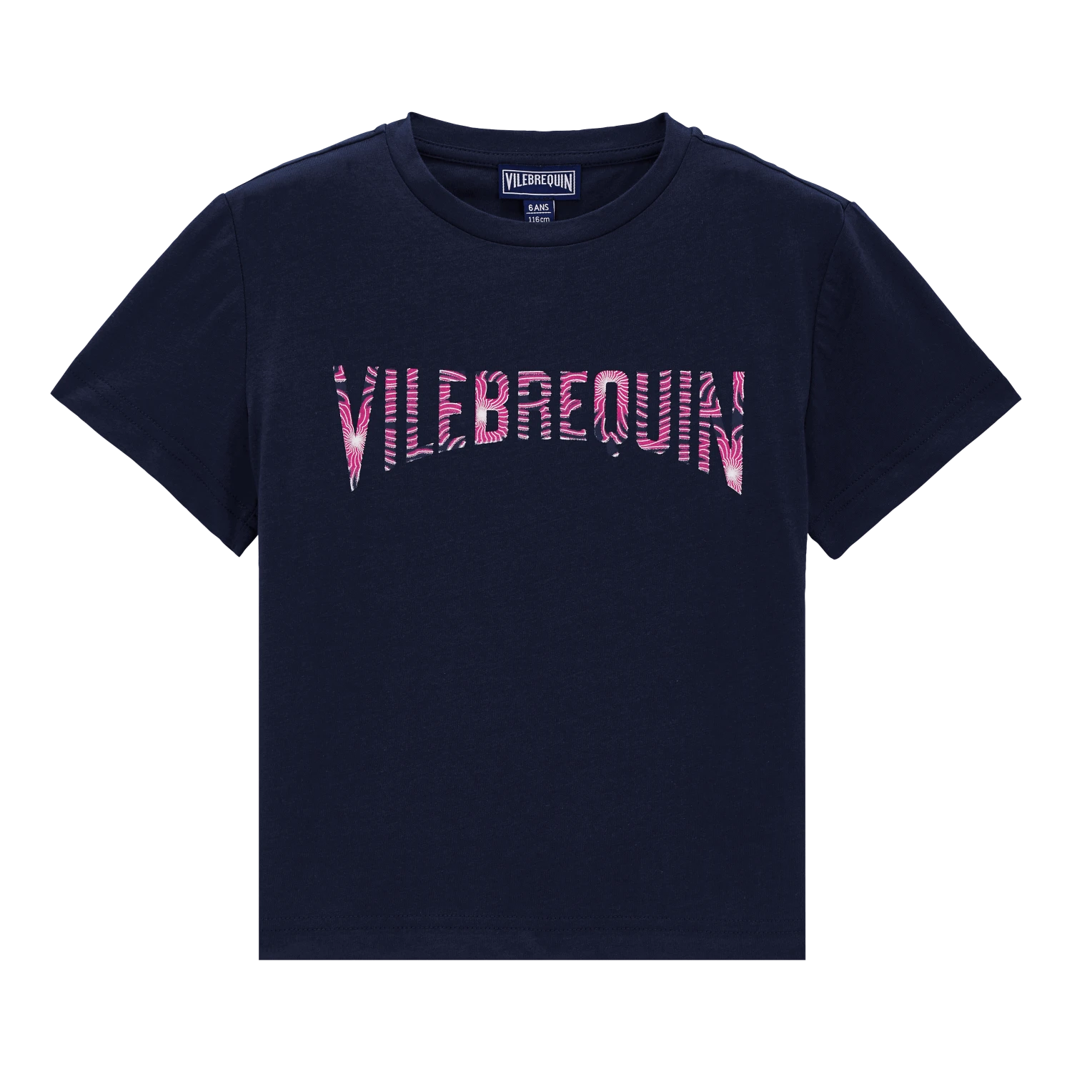 Vilebrequin Boys Cotton T-Shirt Hypno Shell 3 Vilebrequin Boys Cotton T-Shirt Hypno Shell