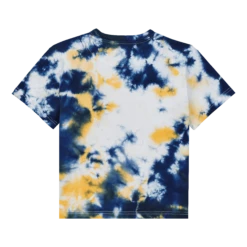 Vilebrequin Boys Organic Cotton T-shirt Tie & Dye -Outdoor Beach & Swimwear TIKH3P14 390 back 3920x3920 1