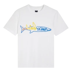 Men Cotton T-shirt Vilebrequin Squale - Vilebrequin X JCC+ - Limited Edition