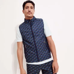 Vilebrequin Unisex Reversible Jacket Micro Tortues Rainbow -Outdoor Beach & Swimwear VRGC3Y39 390 supp4 3920x3920 1