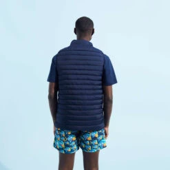 Vilebrequin Unisex Reversible Jacket Piranhas 13 Vilebrequin Unisex Reversible Jacket Piranhas -Outdoor Beach & Swimwear VRGU3Y17 390 backworn 3920x3920 1