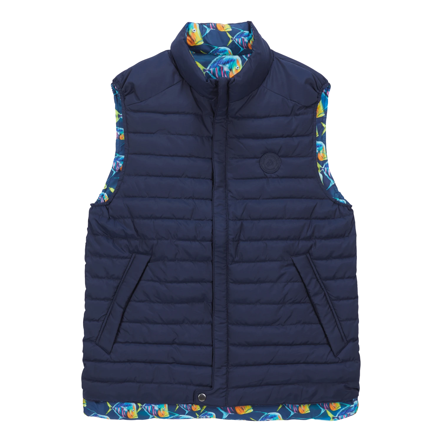 Vilebrequin Unisex Reversible Jacket Piranhas 3 Vilebrequin Unisex Reversible Jacket Piranhas