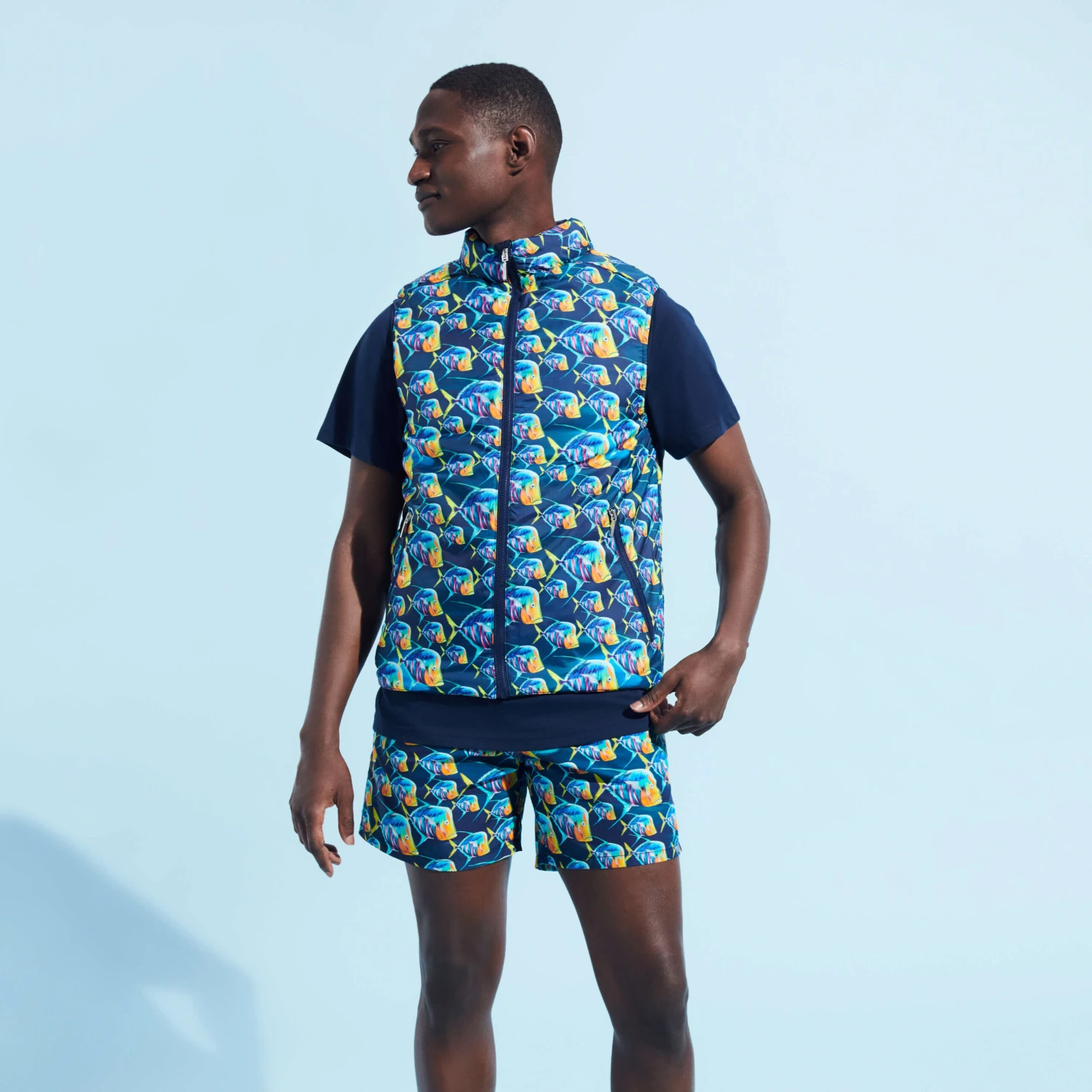 Vilebrequin Unisex Reversible Jacket Piranhas 7 Vilebrequin Unisex Reversible Jacket Piranhas - Image 5